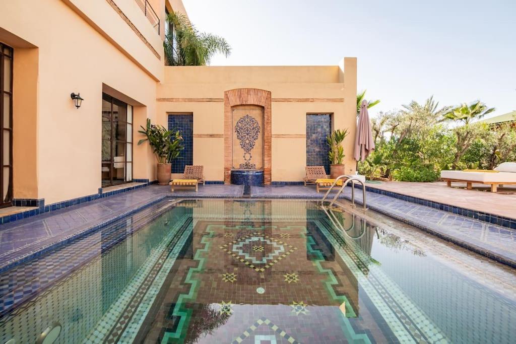 Villa Sur Le Golf De La Palmeraie With Cooker And Butler Included Marrakesh